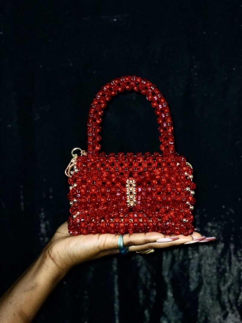 Bow Micro Bag - Red