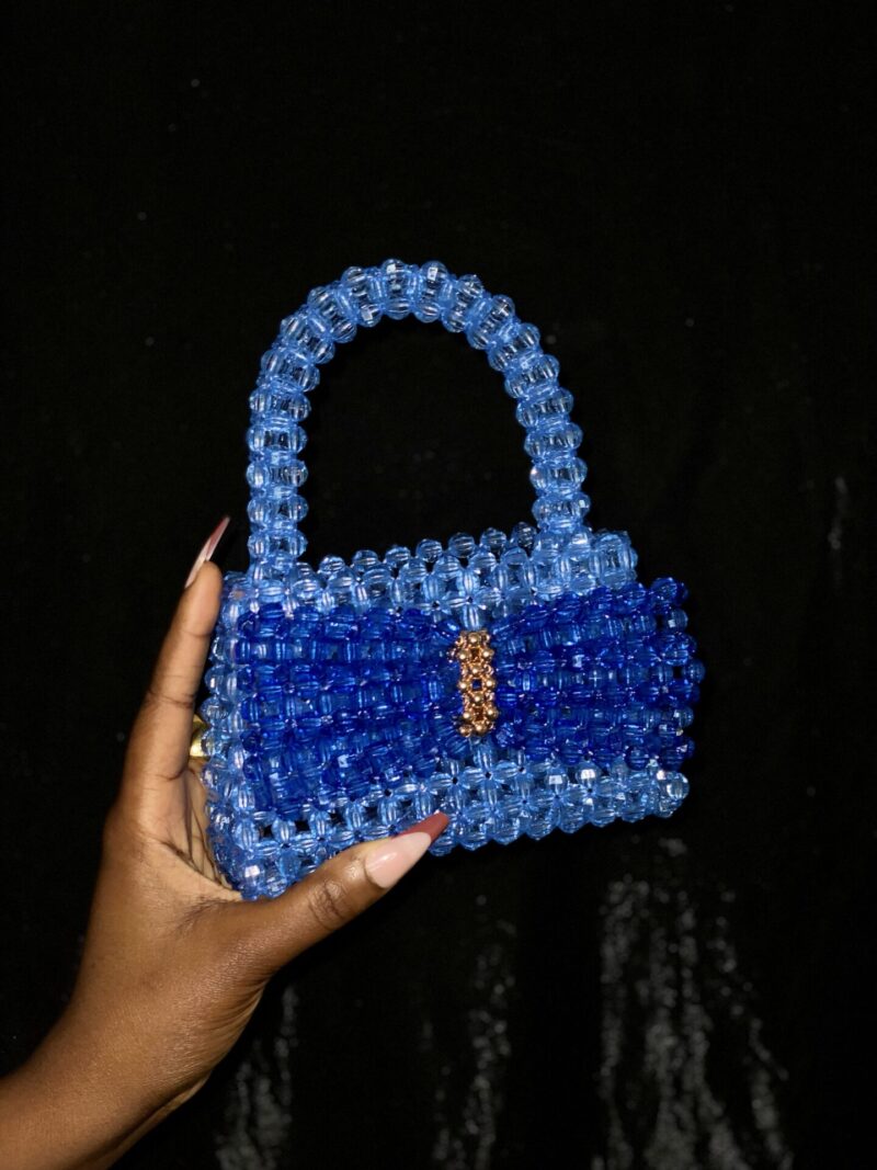 Bow Micro Blue Bag