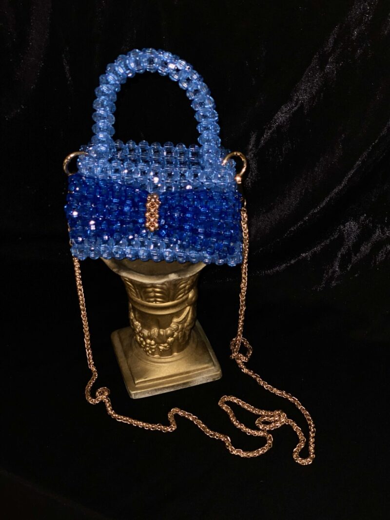 Bow Micro Blue Bag - Image 3