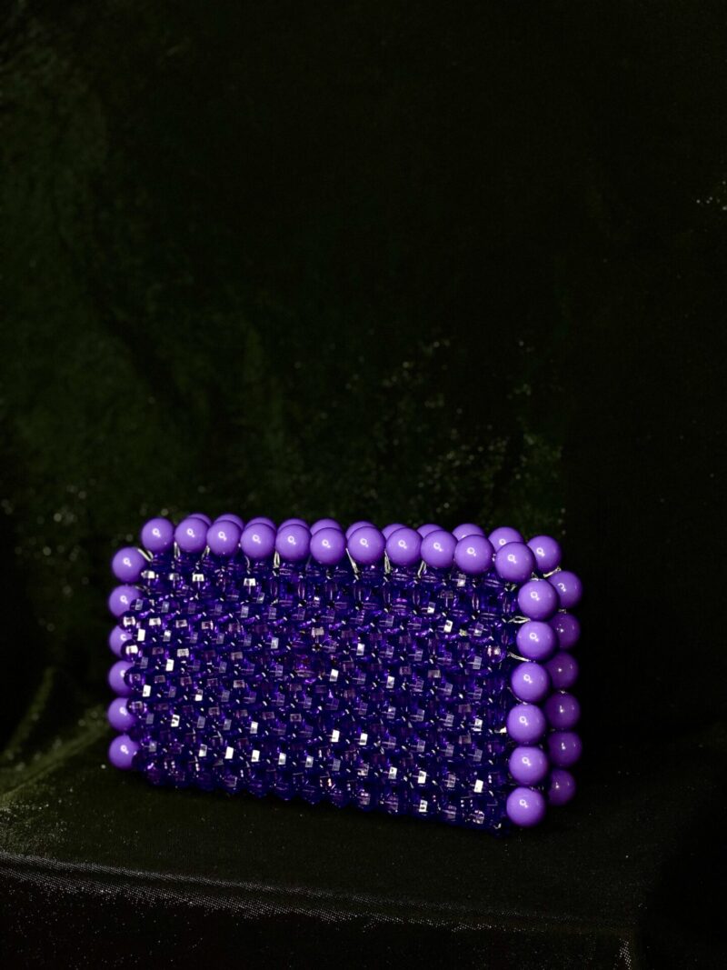 Donna MIDI Clutch Violet Purple - Image 4