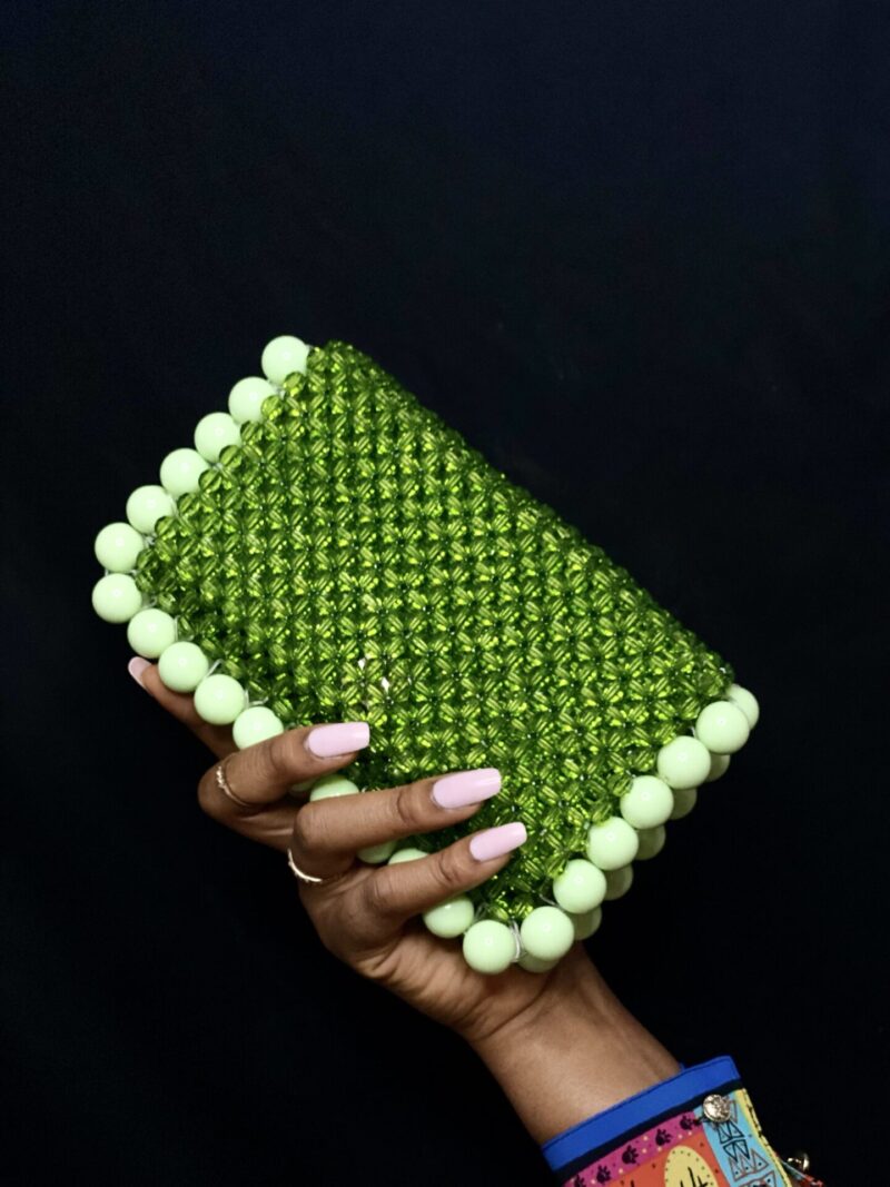 Donna Midi Clutch Mint Green - Image 5