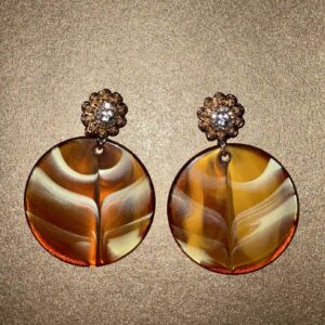 Fana Earring – Tortoise shell S. Sikamore