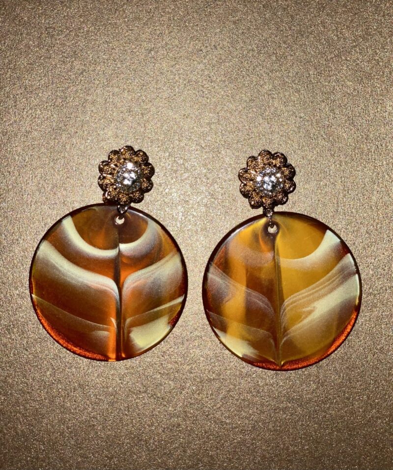 Fana Earring - Tortoise shell