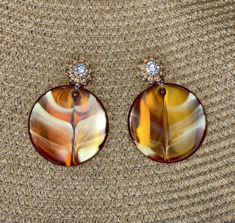 Fana Earring - Tortoise shell - Image 2