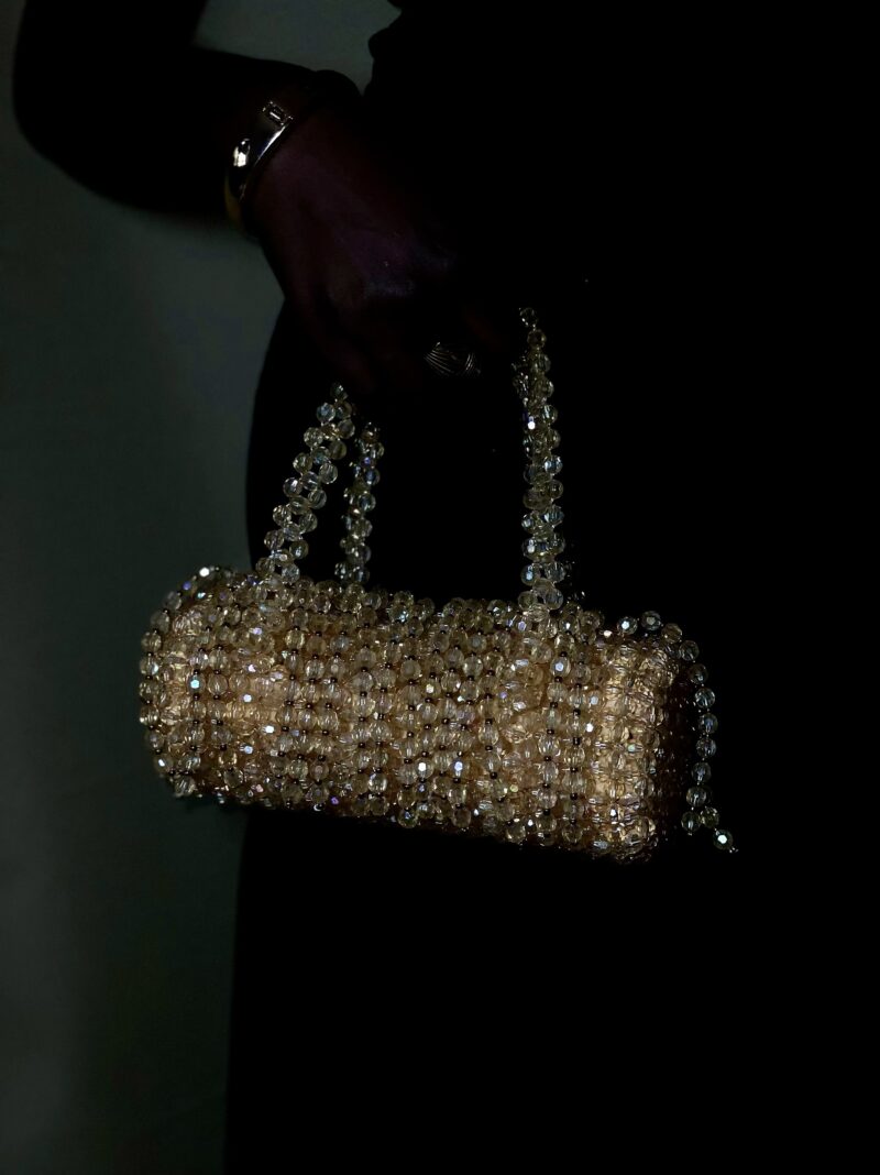 Obiageli Fringe Purse - Gold - Image 4