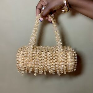 Obiageli Fringe Purse – Gold S. Sikamore