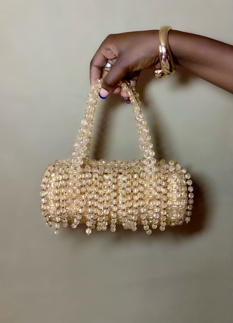 Obiageli Fringe Purse - Gold