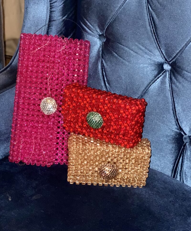 Adah Jewel Clutch - Red - Image 3