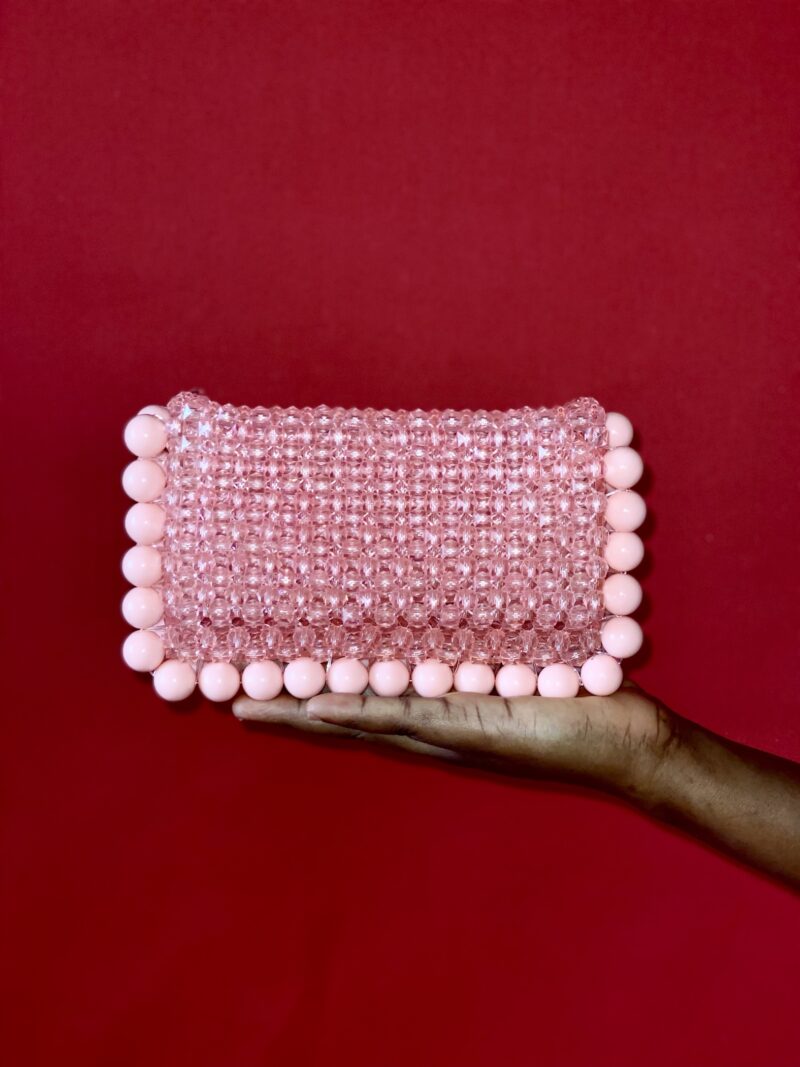 Donna MIDI Clutch - Peach