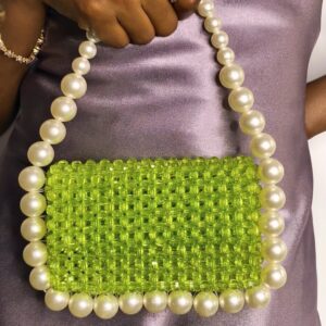 Bubble Pearl Bag – Lime S. Sikamore