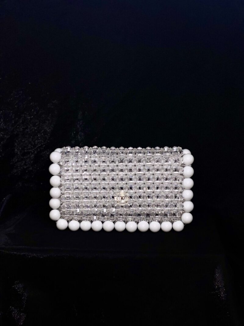 Donna MIDI Clutch white - Image 4