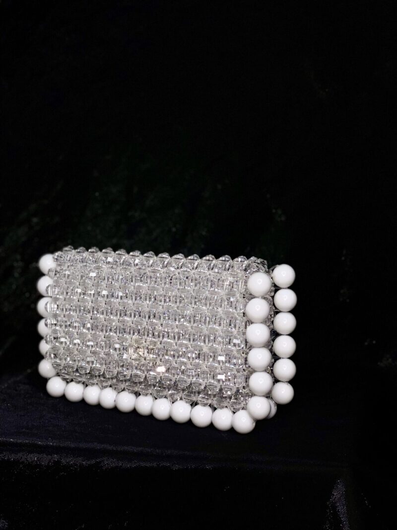 Donna MIDI Clutch white