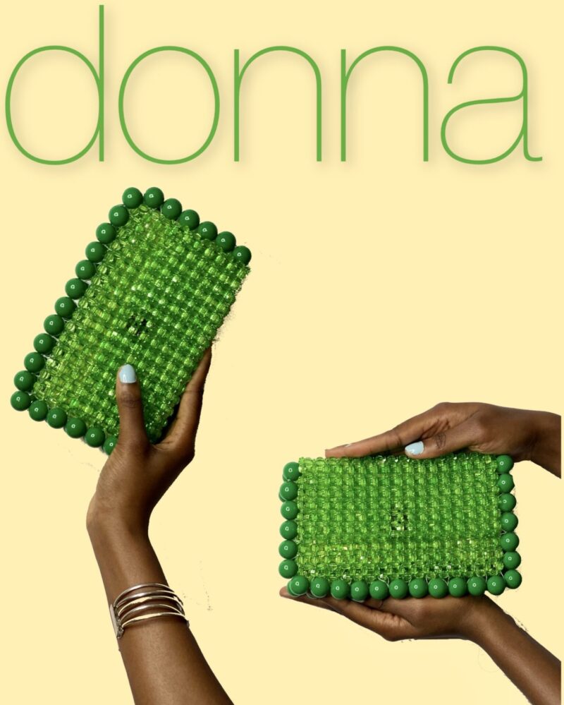 Donna Midi Clutch Kelly Green - Image 4