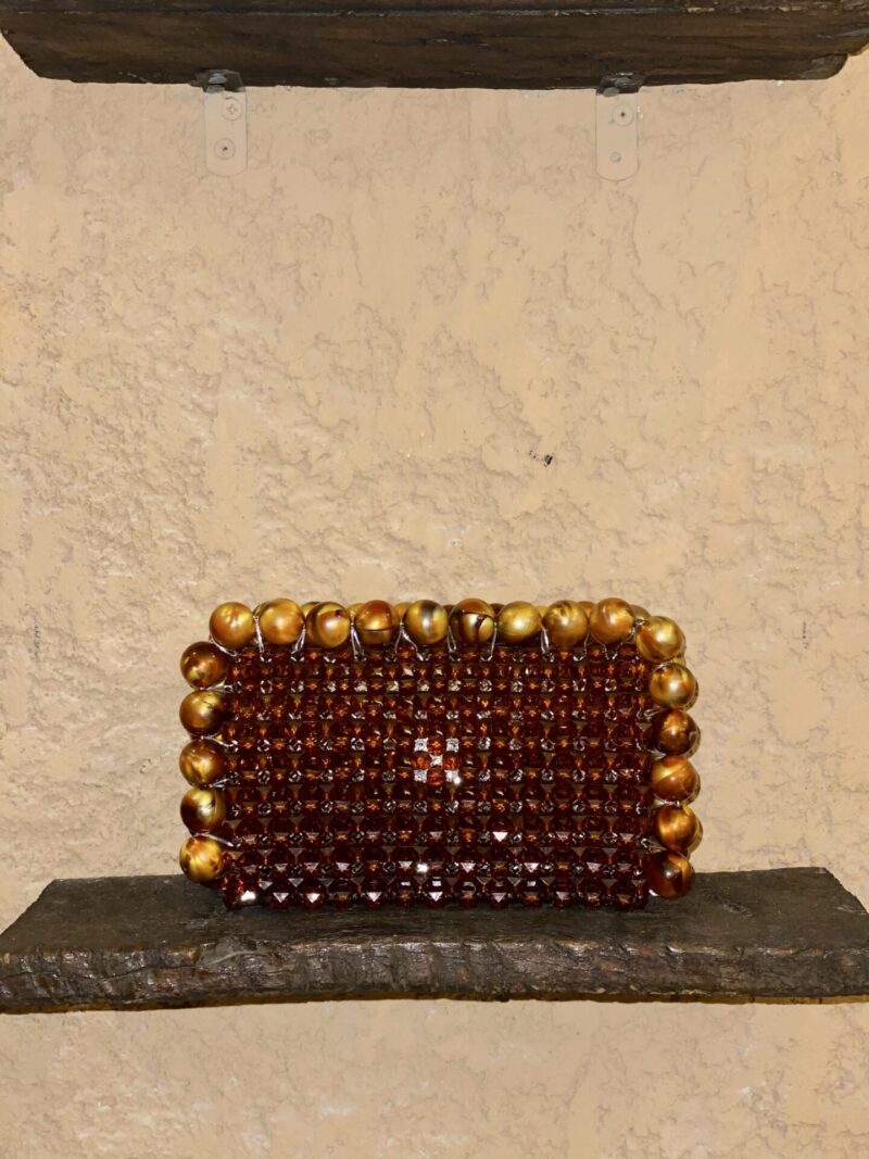 Donna MIDI Clutch - Brown Syrup - Image 5