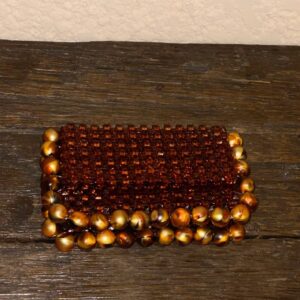 Donna MIDI Clutch – Brown Syrup S. Sikamore