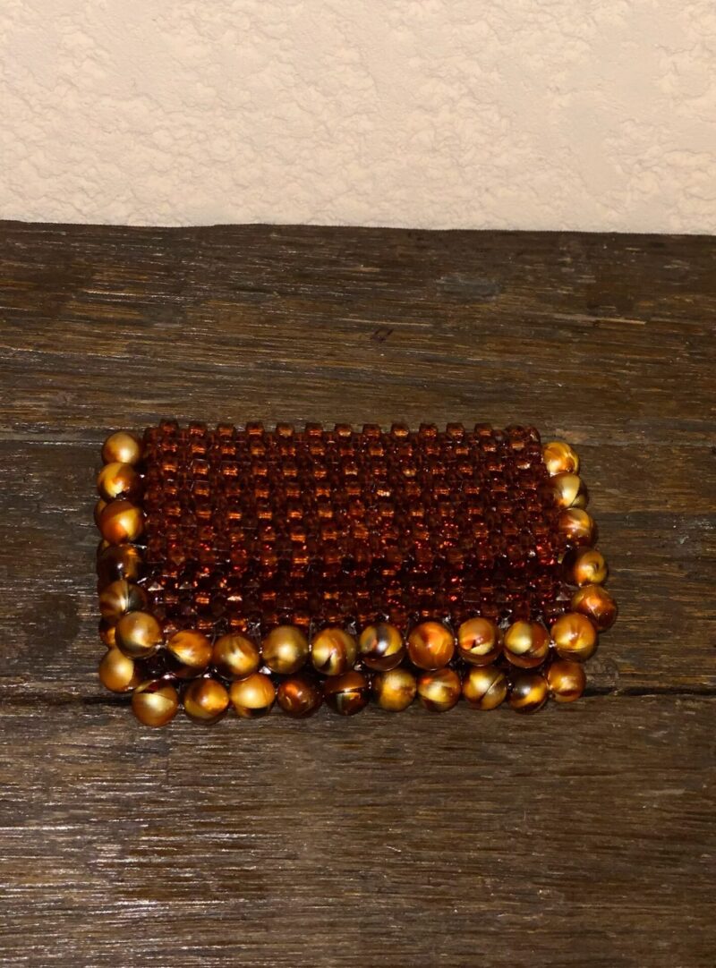 Donna MIDI Clutch - Brown Syrup