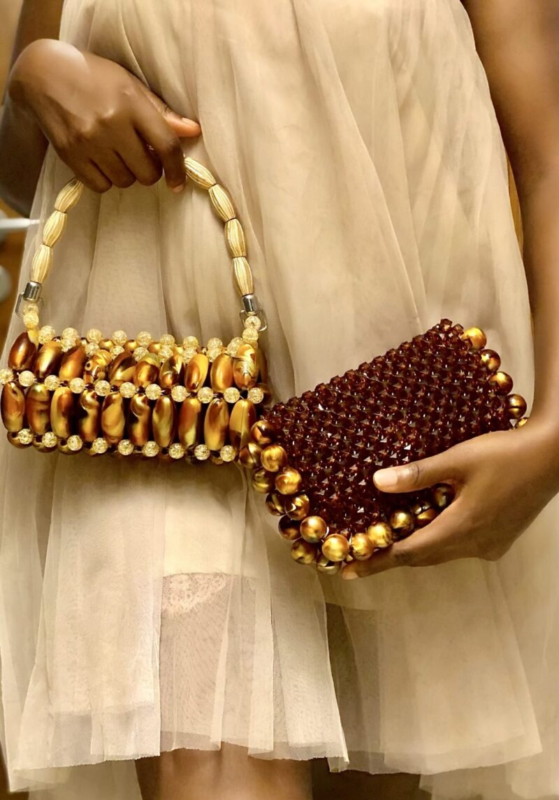 Donna MIDI Clutch - Brown Syrup - Image 2