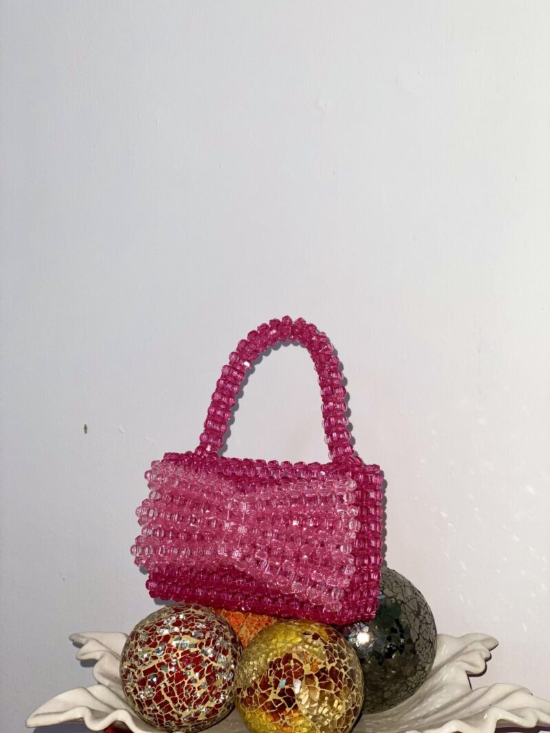 Bow Mini Bag - Hotbaby Pink - Image 2