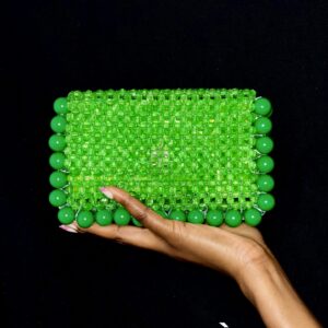 Donna Midi Clutch Kelly Green S. Sikamore