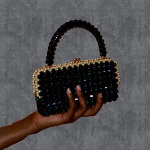 Kate Pearl Bag – Black S. Sikamore