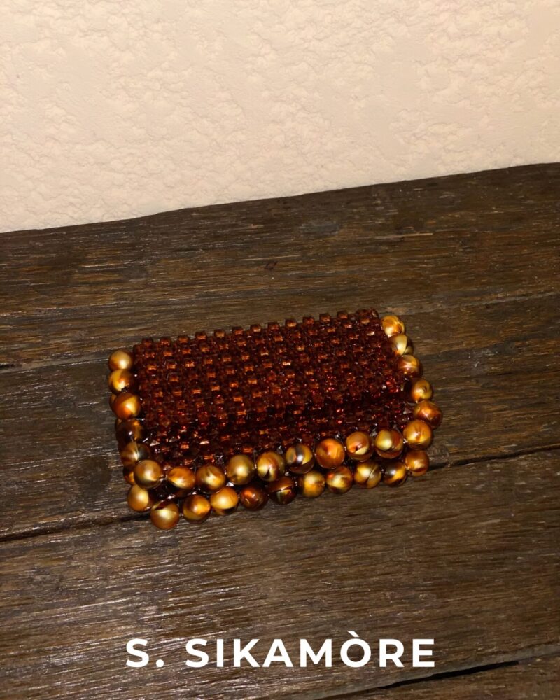 Donna MIDI Clutch - Brown Syrup - Image 3